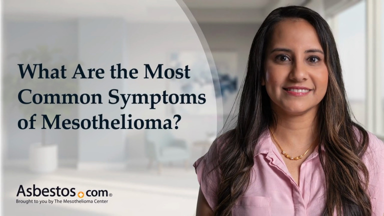 The Most Common Symptoms of Mesothelioma