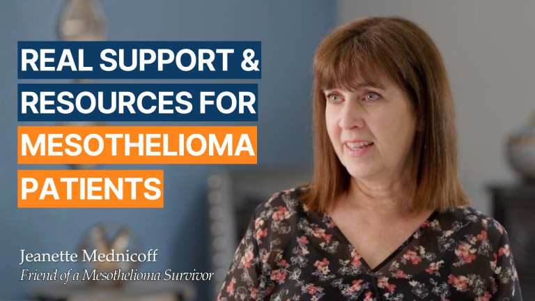 What Kind of Support Did Asbestos.com Provide to You and Kim?