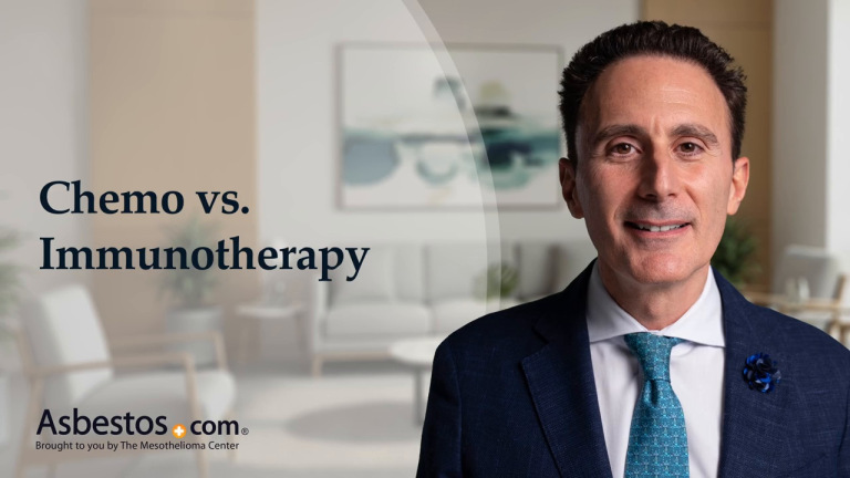 Chemotherapy vs Immunotherapy for Mesothelioma