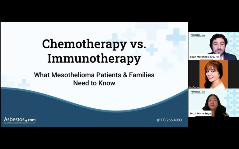 Chemotherapy vs. Immunotherapy Webinar Recording - Apr. 2024